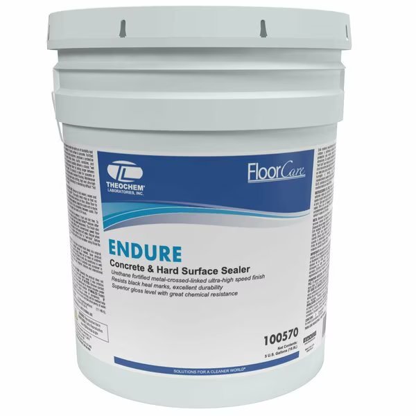 ENDURE CONCRETE & HARD SURFACE SEALER - 5 GL PAIL, Floor Sealer, Theochem, Mfr#: 100665-99991-1P